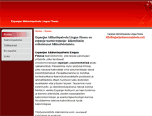 Tablet Screenshot of espanjankaannospalvelu.com